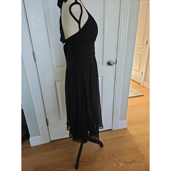 Anne Klein Silk Halter Roman Holiday Cocktail Dress: Size 6 NWT Feminine, Flirty - Picture 9 of 14
